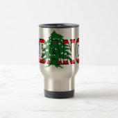 レバノンのタンブラー トラベルマグ (中央)