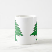 レバノンのヒマラヤスギ コーヒーマグカップ (中央)