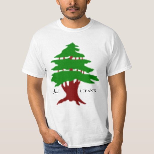 レバノンの古いヒノキ Tシャツ (正面)