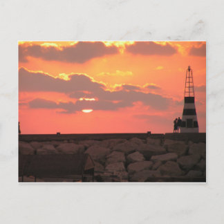 レバノンの夕日 ポストカード