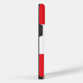 レバノンの旗 iPhoneケース (右側面)