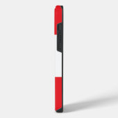 レバノンの旗 iPhoneケース (左側面)