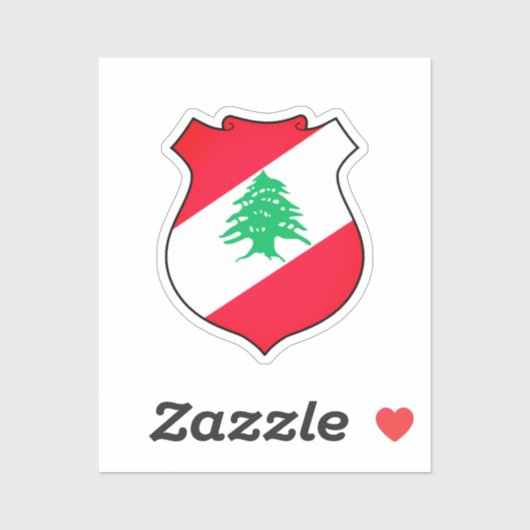 レバノンの紋章 シール (シート)