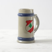 レバノンの象徴 ビールジョッキ (正面右)