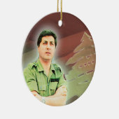 レバノンの軍の円のオーナメント セラミックオーナメント (右)