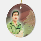 レバノンの軍の円のオーナメント セラミックオーナメント (左)