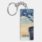 レバノンアクリルキーチェーン キーホルダー (正面左)