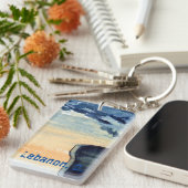 レバノンアクリルキーチェーン キーホルダー (正面右)