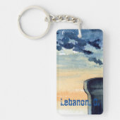 レバノンアクリルキーチェーン キーホルダー (正面)
