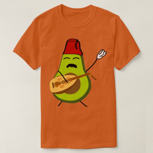 レバノンアボカド Tシャツ (デザイン正面)