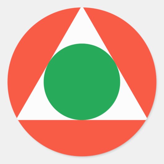 レバノンエアフォースローンデル ラウンドシール (正面)