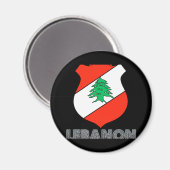 レバノンエンブレム マグネット (正面/裏面)