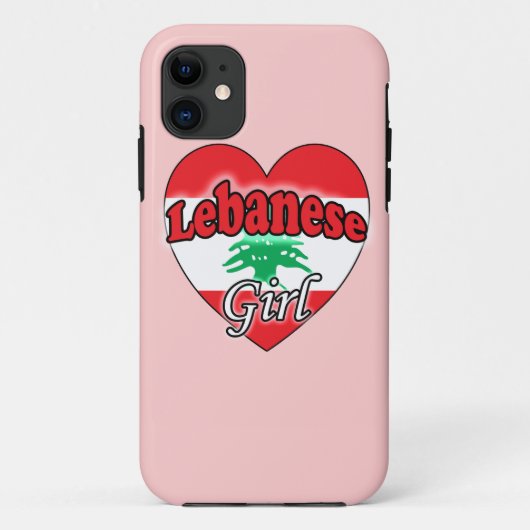 レバノンガール Case-Mate iPhoneケース (裏面)