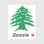 レバノンシダーツリー非常レバノンレバノンベイルート シール (シート)