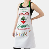レバノンフードフェスティバル(マラヤン)エプロン エプロン (インサイチュ)