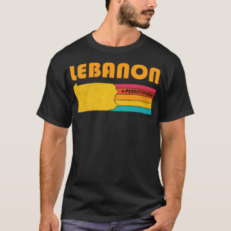 レバノンペンシルバニアヴィンテージ動揺して土産 Tシャツ