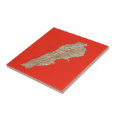 レバノンマップタイル タイル (側面)