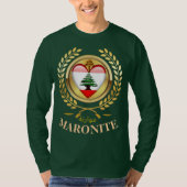 レバノンマロニット教会Tシャツ Tシャツ (正面)
