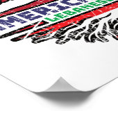 レバノンレバノン米国アメリカ合衆国統一された州 ポスター (角)