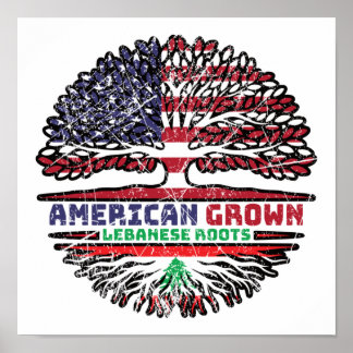 レバノンレバノン米国アメリカ合衆国統一された州 ポスター