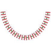 レバノン国旗とパーティーレバノンバナー/結婚式 バンティングフラッグ (全)