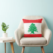 レバノン国旗のアメリカンモジョ枕 クッション (椅子)