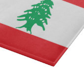 レバノン国旗 カッティングボード (角)