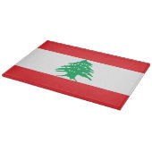レバノン国旗 カッティングボード (角)