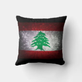レバノン国旗 クッション (裏面)