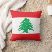 レバノン国旗 クッション (ブランケット)