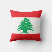 レバノン国旗 クッション (裏面)