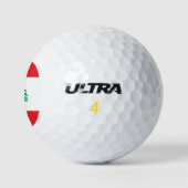 レバノン国旗 ゴルフボール (ロゴ)