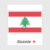 レバノン国旗 シール (シート)