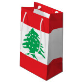 レバノン国旗 スモールペーパーバッグ (裏面アングル)