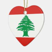 レバノン国旗 セラミックオーナメント (左)