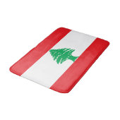 レバノン国旗 バスマット (アングル)