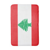 レバノン国旗 バスマット (正面縦)