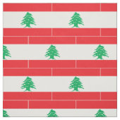 レバノン国旗 ファブリック (見本)