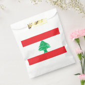 レバノン国旗 フェイバーバッグ (封をした状態)