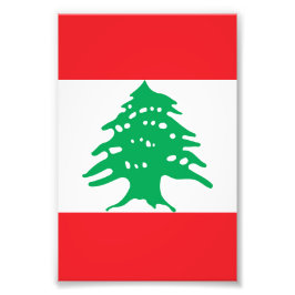 レバノン国旗 フォトプリント           