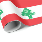 レバノン国旗 ラッピングペーパー (ロールコーナー)