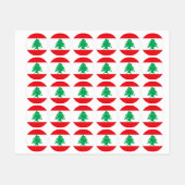 レバノン国旗 ラベル (シート)