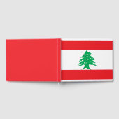 レバノン国旗(レバノン国旗) ゲストブック (全面)