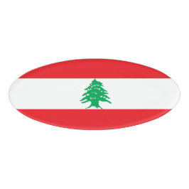 レバノン国旗 名札
