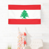 レバノン国旗 横断幕 (インサイチュ)