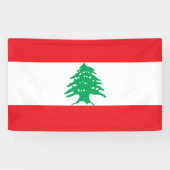 レバノン国旗 横断幕 (横)