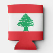 レバノン国旗 缶クーラー (裏面)