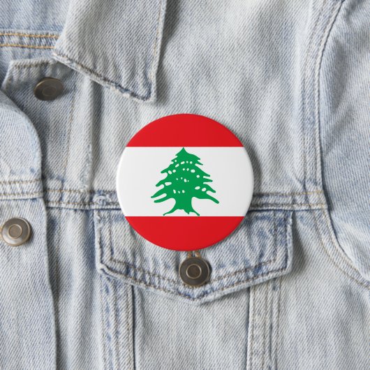 レバノン国旗 缶バッジ (インサイチュ)