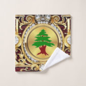 レバノン杉 バスタオルセット (ウォッシュタオル)