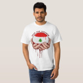 レバノン祈り Tシャツ (正面フル)